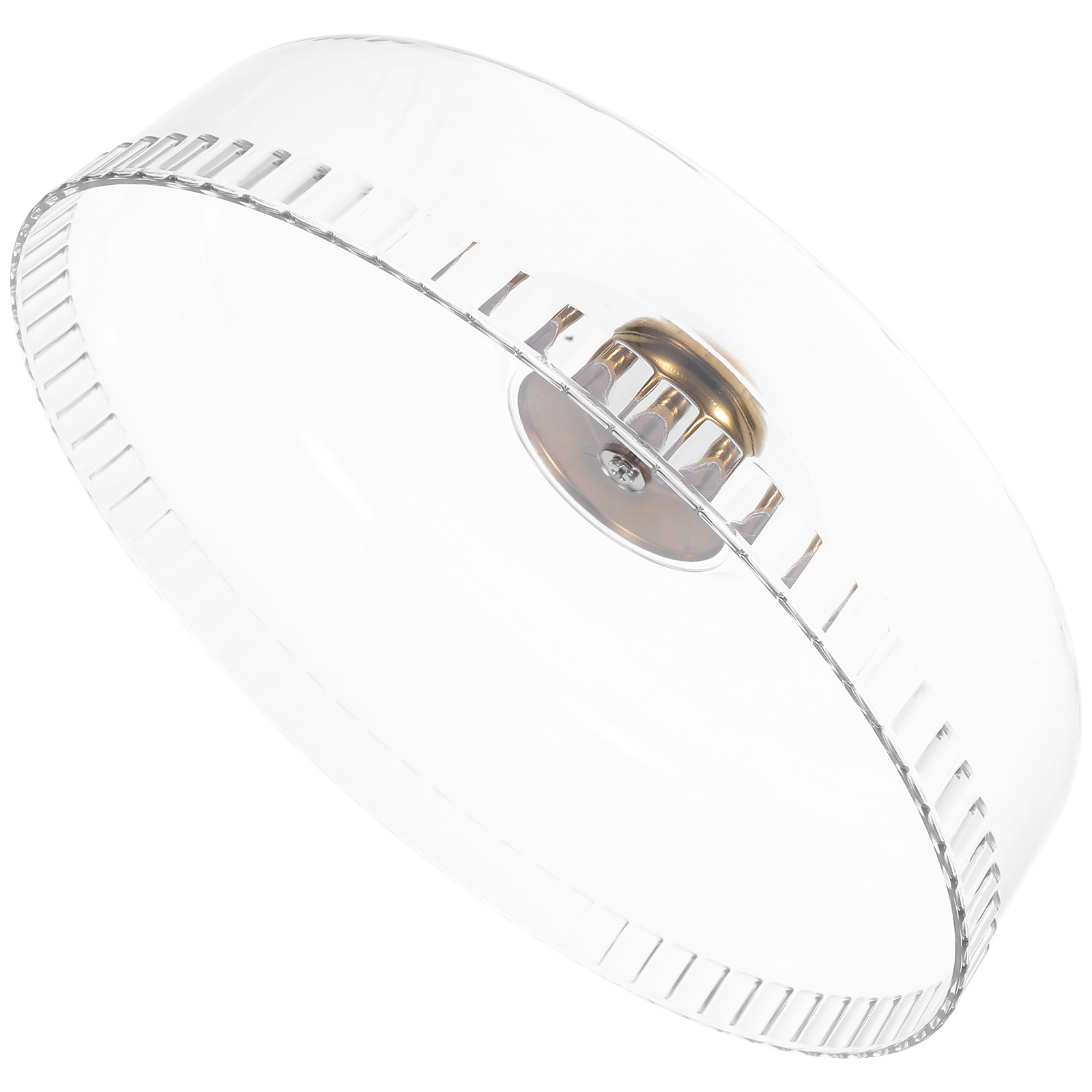 Plastic Dome Clear - 30 cm runder, transparenter Acryl-Kuchendeckel, wiederverwendbare