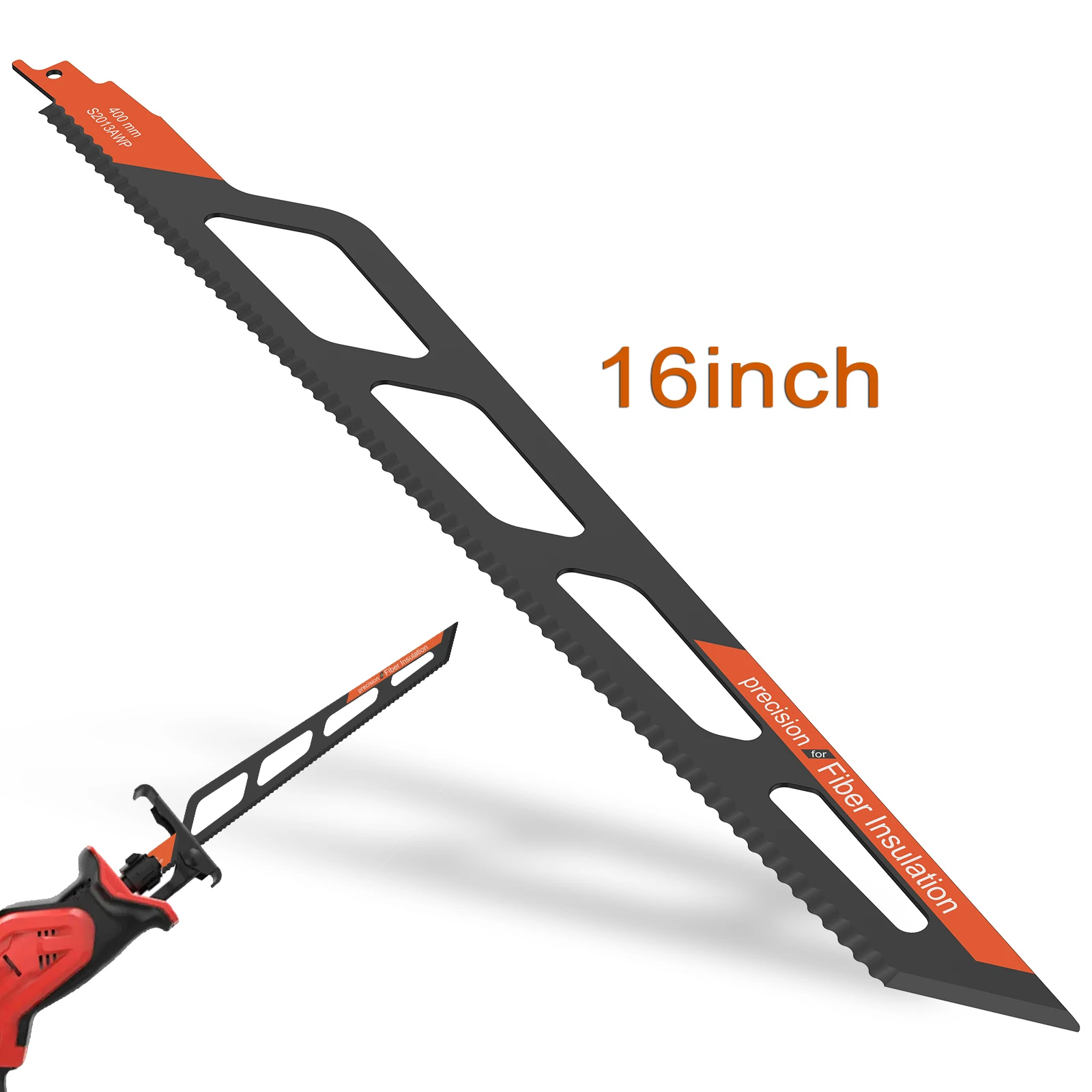 Cutting Board Foam - 16 Zoll/400mm Säbelsägeblatt Hochlegierter Chromstahl Säbelsägeblätter